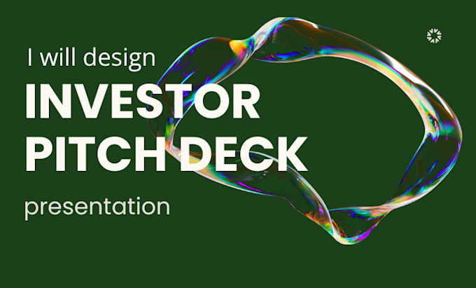 Gig Preview - Make an investor pitch deck and business presentation