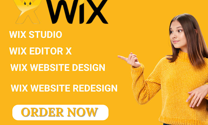 Bestseller - design wix website wix studio wix editor x