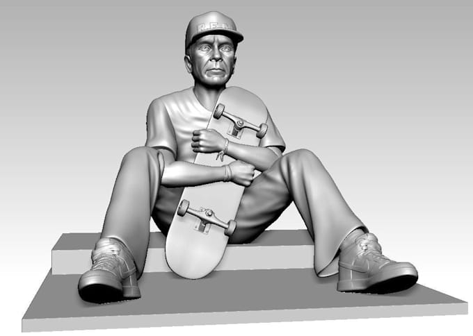 Gig Preview - 3d character modelling 3d toy action figure 3d sculpting for 3d printing