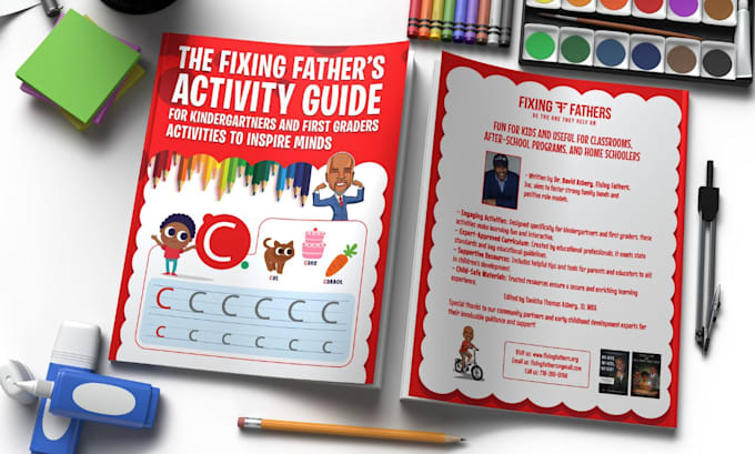 Gig Preview - Creative kids activity book interior and cover design ready for amazon KDP