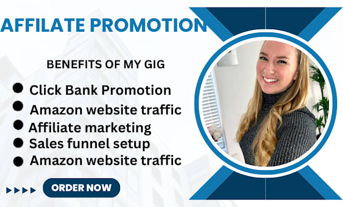 Gig Preview - Do affiliate link promotion, affiliate click bank shareasale, CPA ranking