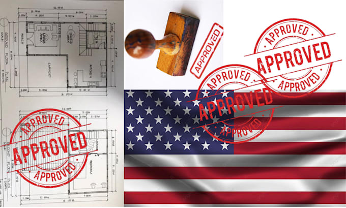 Gig Preview - Stamp sign and seal your architectural drawing floor plan and city permit