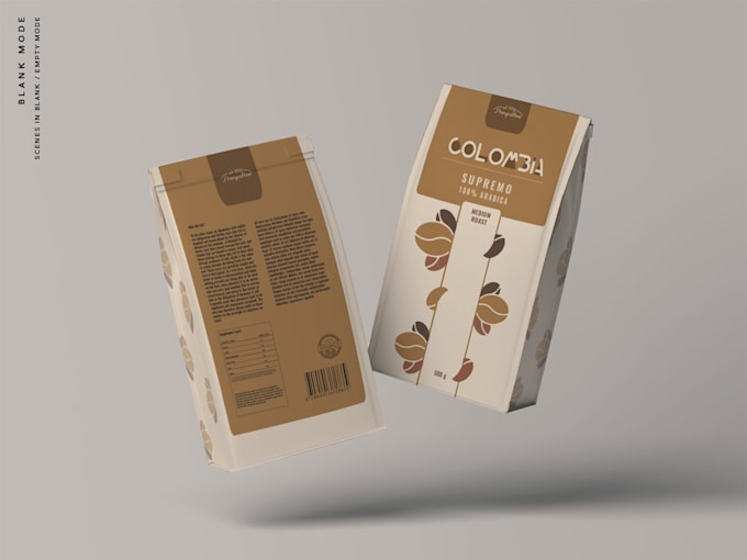 Gig Preview - Design coffee packaging in different styles