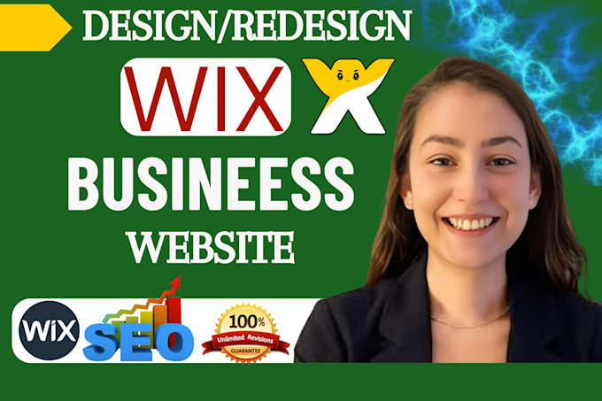 Gig Preview - Design wix business website redesign wix business website wix website expert