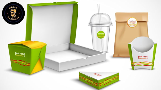 Gig Preview - Design food packaging, myler bag, label with mockup