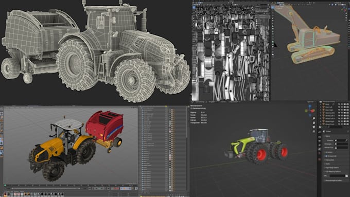 Gig Preview - Create custom mods for farming simulator 19,22,25 and farm sim server setup