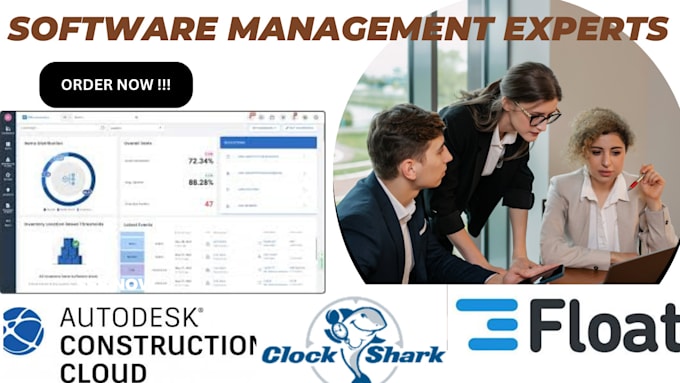 Gig Preview - Do autodesk construction cloud, clockshark, float, ezoefficelventory,