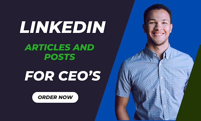 Gig Preview - Write human generated professional linkedin articles for CEO