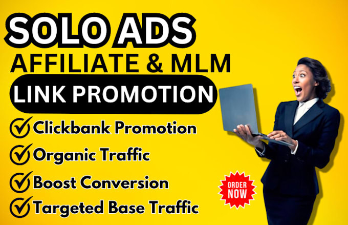 Gig Preview - Set up email campaign affiliate  marketing MLM leads solo ads link promotion