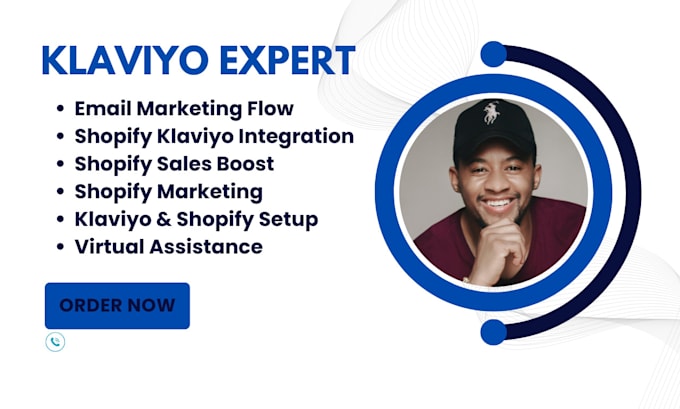 Gig Preview - Do shopify klaviyo email marketing flows, boost shopify sales shopify marketing