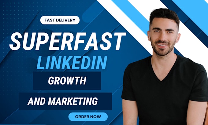 Gig Preview - Be your linkedin ads manager to promote growth followers connection with content