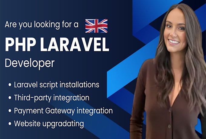 Gig Preview - Be your PHP laravel developer to build custom websites