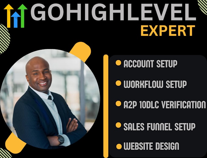 Bestseller - do gohighlevel website a2p 10dlc chatbot funnel workflow API