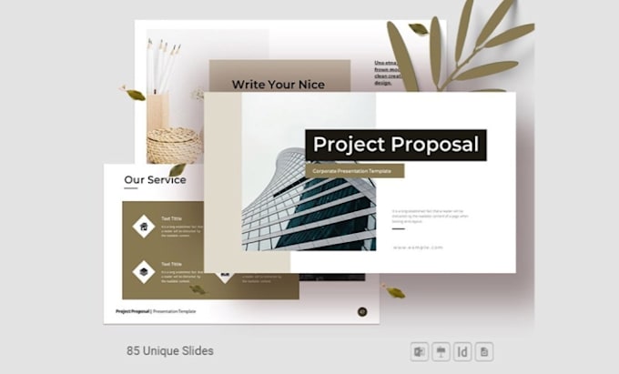 Gig Preview - Design a superior and professional powerpoint presentation