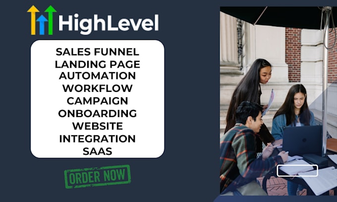 Gig Preview - Setup gohighlevel sales funnel gohighlevel landing page gohighlevel website