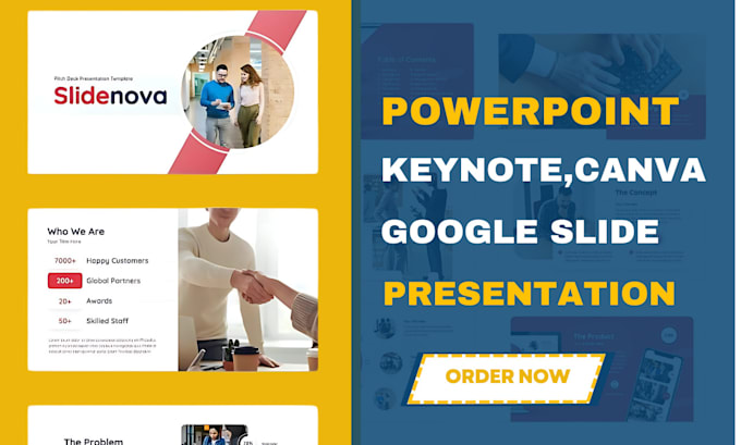 Gig Preview - Redesign create pitch deck ai powerpoint presentation sales,keynote google slide