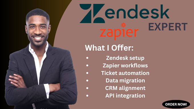 Bestseller - setup zendesk freshdesk automation zapier  integration