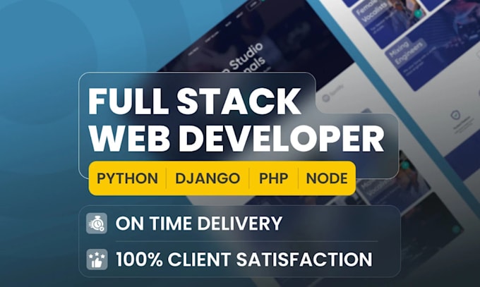 Gig Preview - Our agency will do python programming for java web app development as full stack