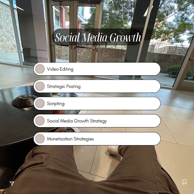 Gig Preview - Create a social media growth strategy