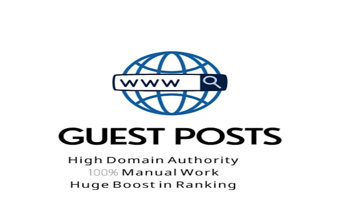 Gig Preview - Guest post backlinks outreach service on relevant websites