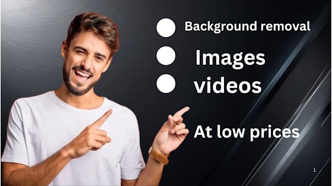 Gig Preview - Provide pro background removal