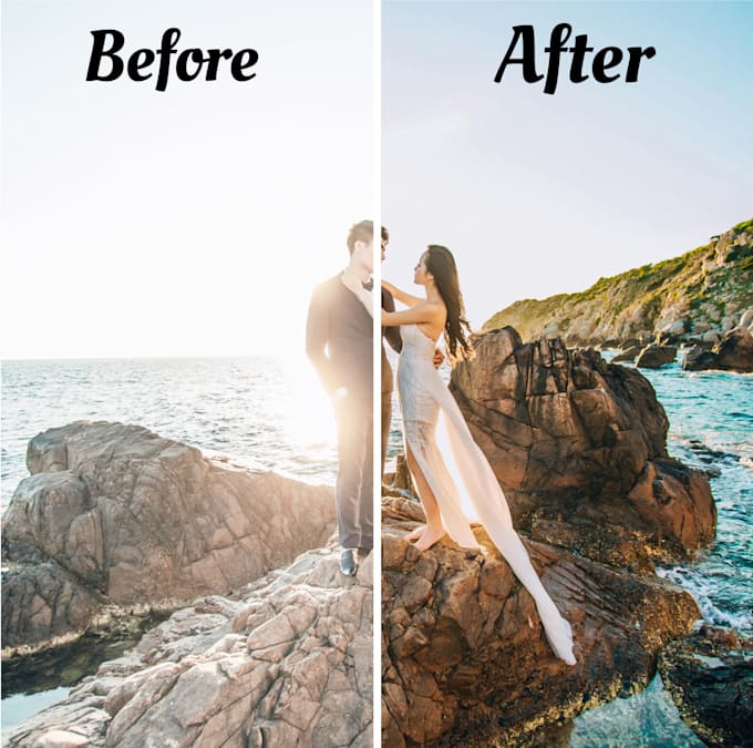 Gig Preview - Editing wedding photo and color correction in lightroom