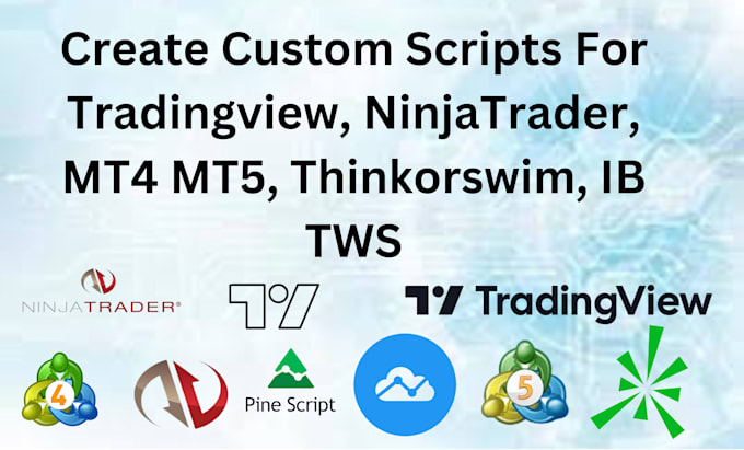 Bestseller - create custom scripts for tradingview, ninjatrader, mt4 mt5, thinkorswim, ib tws