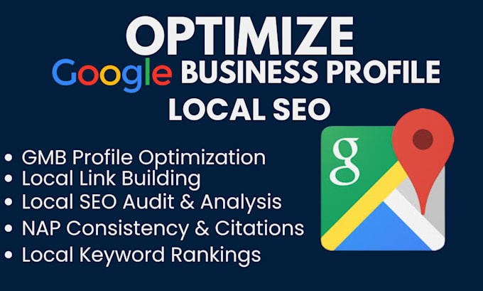 Gig Preview - Provide local SEO google business profile optimization