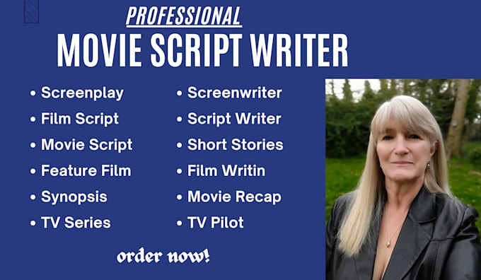 Bestseller - write your screenplay, movie script, film script, feature film, short stories