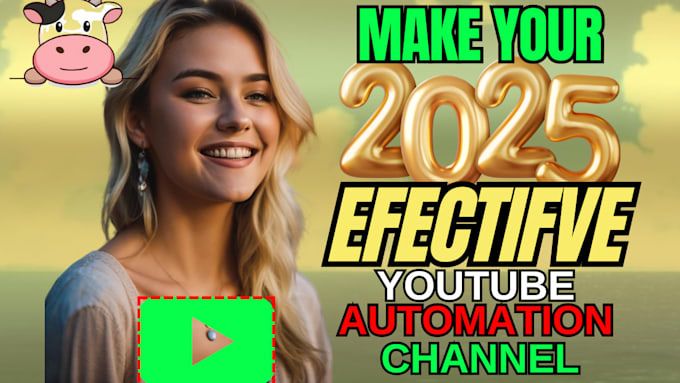 Gig Preview - Make your 2025 effective, youtube automation cash cow, high CPM niche, no face