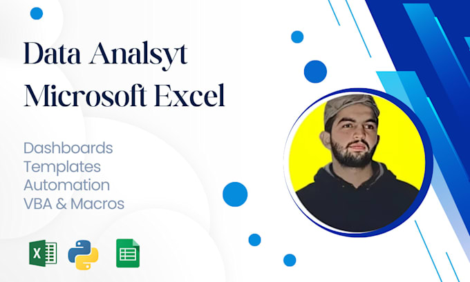 Bestseller - be your excel and data analyst expert