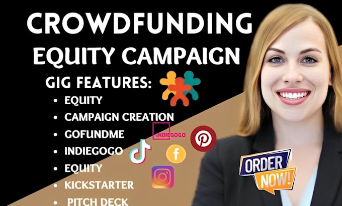 Gig Preview - Do equity crowdfunding campaign promotion on wefunder