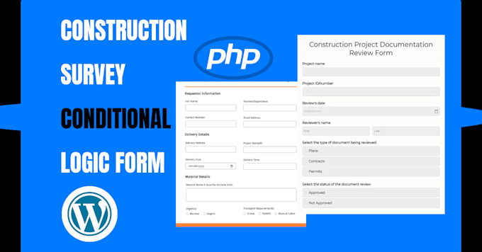 Gig Preview - Create survey construction conditional logic quiz form