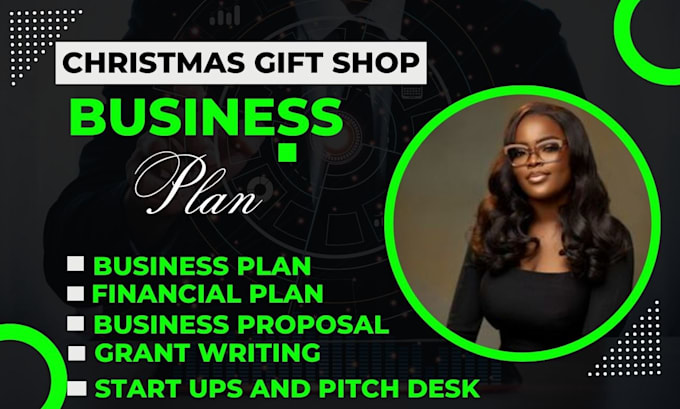 Bestseller - write detailed christmas gift shop investor ready business plan for startups