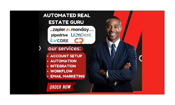 Gig Preview - Setup brokerage property integration landing page lofty crm kvcore real estate