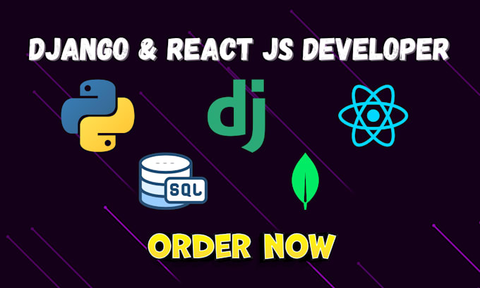 Gig Preview - Develop python django websites and web applications