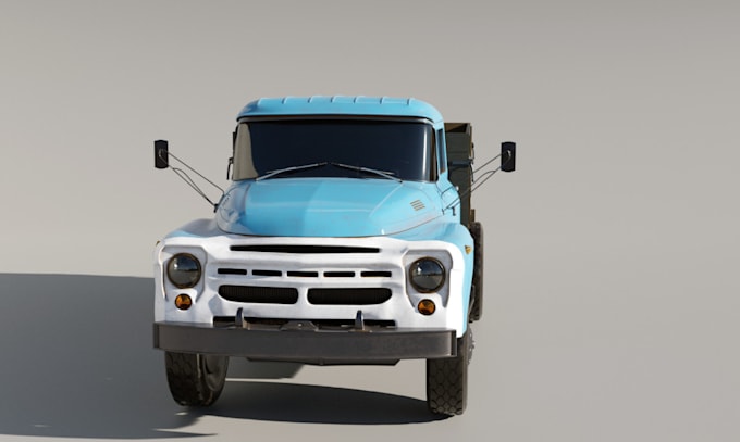 Gig Preview - Custom 3d exterior car render,suv car design,van wrap, gtav, 3d truck car render