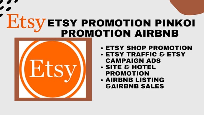 Gig Preview - Do pinkoi and etsy promotion site promotion to get organic traffic and rank