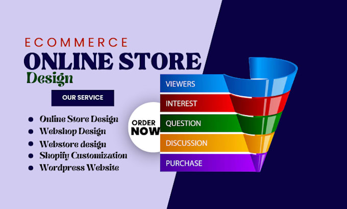 Gig Preview - Create ecommerce website webshop  landing page on hostinger siteground bluehost