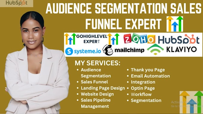 Bestseller - be your crm expert for solar mailchimp leads gohighlevel website zoho funnel