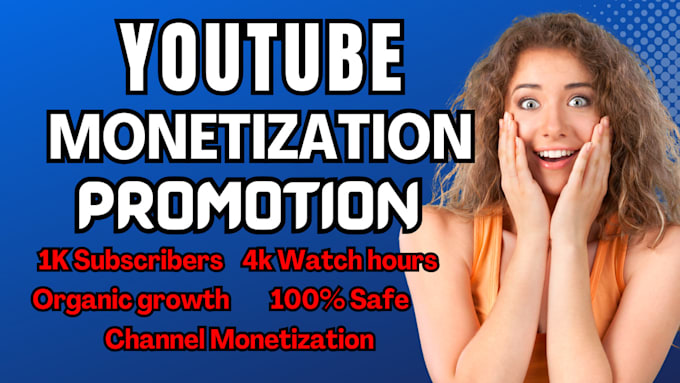 Bestseller - promote your youtube channel to unlock monetization requirements organically