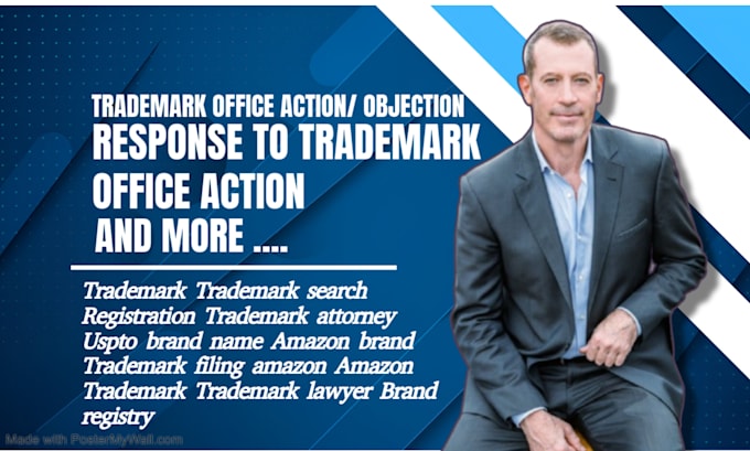 Gig Preview - Help in responding to trademark office actions or objections