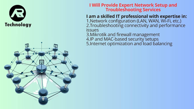 Gig Preview - Provide professional networking and troubleshooting services