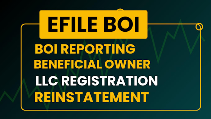 Gig Preview - File boi beneficial ownership report with fincen as a cpa, ein, llc registration