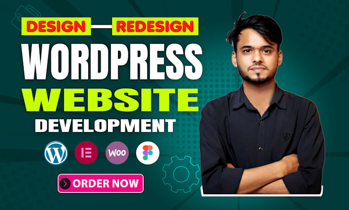 Gig Preview - Build wordpress website design redesign wordpress website development