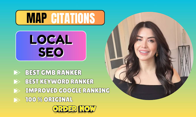 Gig Preview - Manually create local citations to improve your local SEO