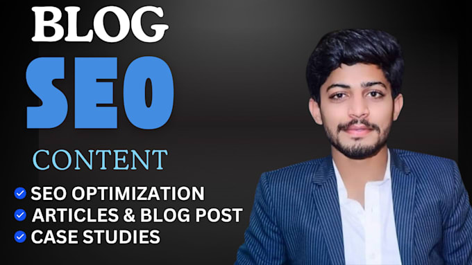 Gig Preview - Write SEO blog posts and articles as your content writer