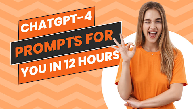 Gig Preview - Create expert chat gpt prompts for you in 12 hours