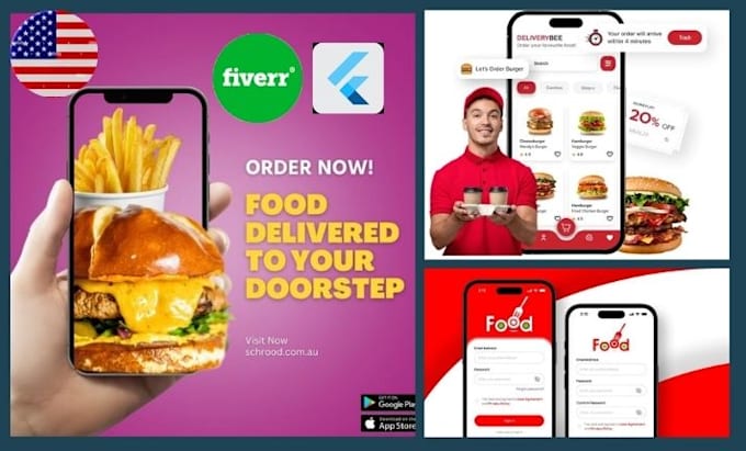 Gig Preview - Create ai food delivery app, ai restaurant, ai delivery, ai online ordering app