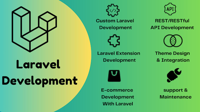 Gig Preview - Be your laravel developer and bug fixer